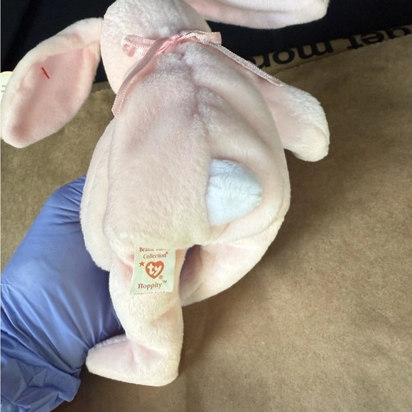 VERY Rare Original 1996 Hoppity Ty Beanie Baby With 7 Errors& Tush Tag - Picture 4 of 9